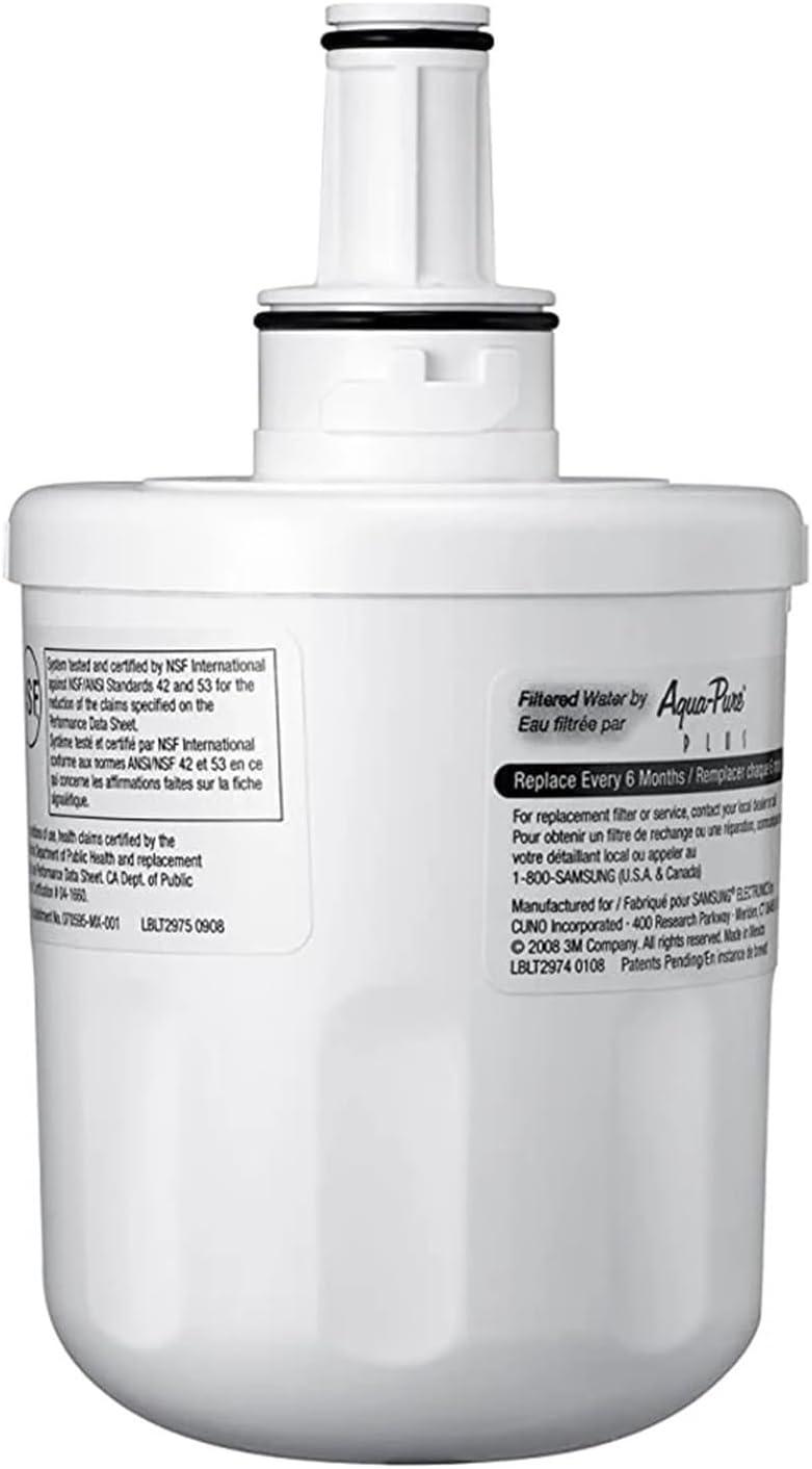 image:imageLot De 3 Filtres Eau De Rechange For Rfrigrateur Samsung rfrences DA2900003F DA2900003A Et DA2900003B Accessoires For Rfrigrateur2pcs1pcs