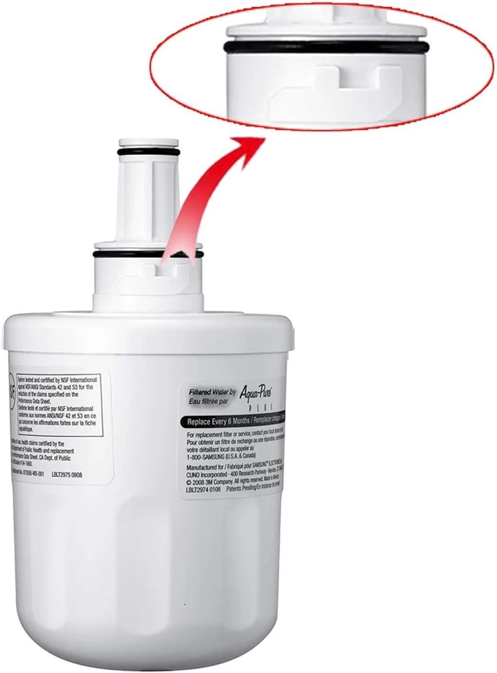 image:imageLot De 3 Filtres Eau De Rechange For Rfrigrateur Samsung rfrences DA2900003F DA2900003A Et DA2900003B Accessoires For Rfrigrateur2pcs3pcs