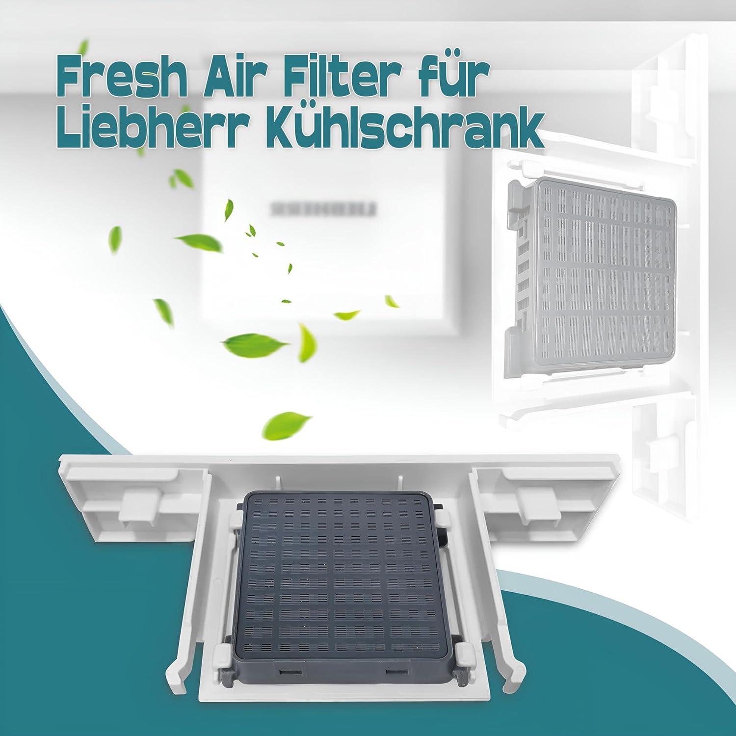 image:imageLot de 4 filtres charbon actif pour rfrigrateurs Liebherr 9096989 9882460 9882429 988246000 Fresh Air pour rfrigrateurs Liebherr 744002100