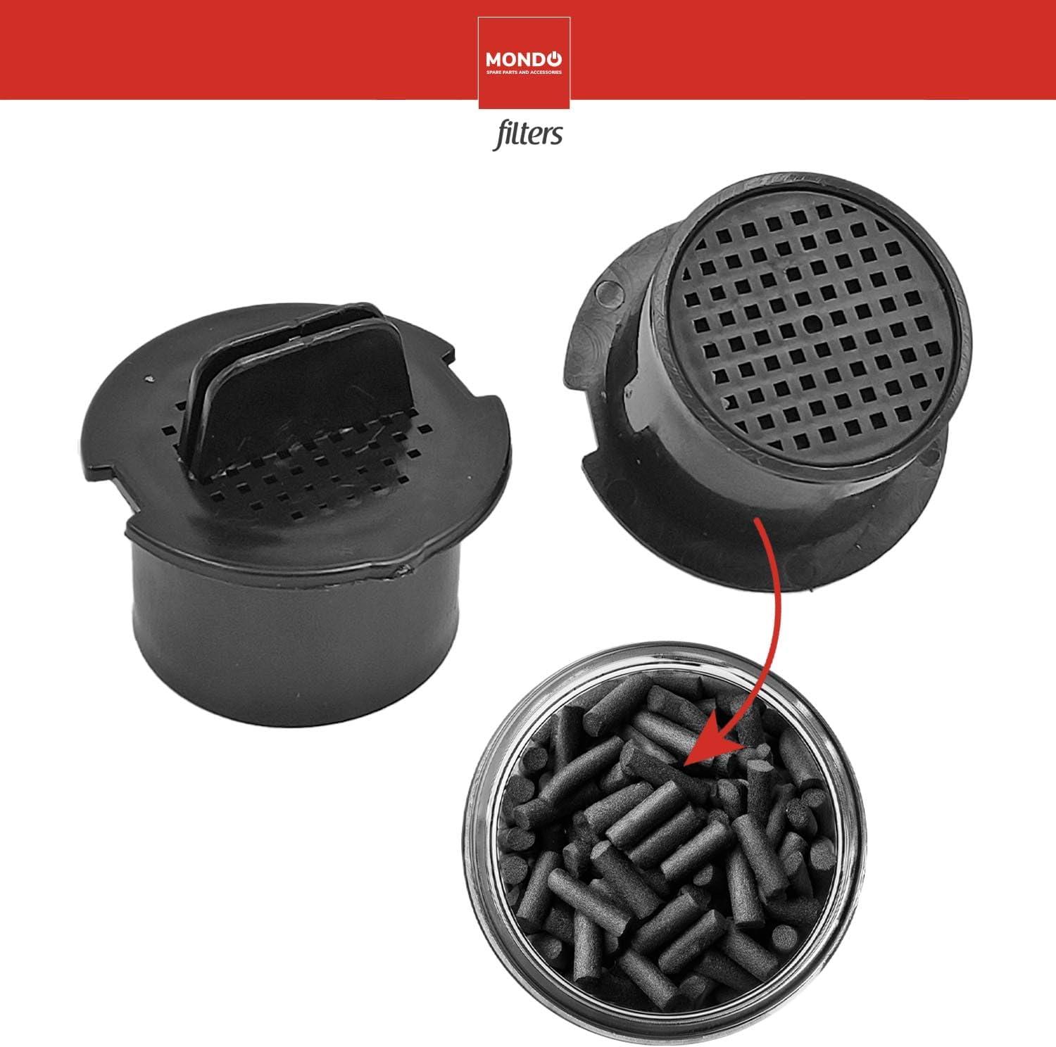 image:imageMONDO Kit 2 filtres charbon actif pour rfrigrateur et conglateur compatible avec Liebherr 919281100743324300 744099900 05466530 09447050 neutralisent les odeurs et purifient lair