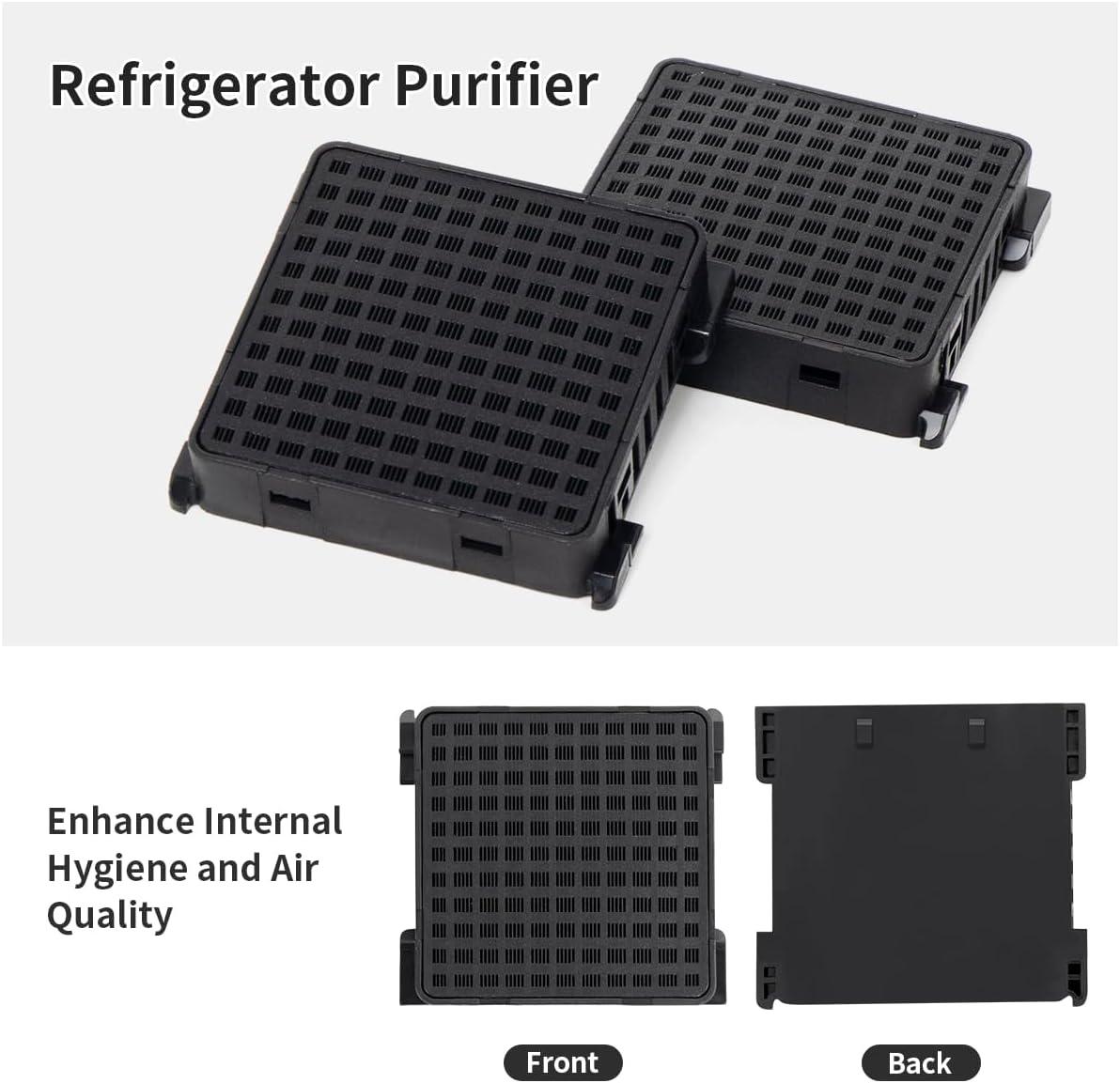 image:imageYanBan 3 Filtres air Frais pour Rfrigrateur Filtre Purificateur dair pour Liebherr 744002100 9096989 988246001 Filtre Charbon actif de Noix de Coco pour Rfrigrateur