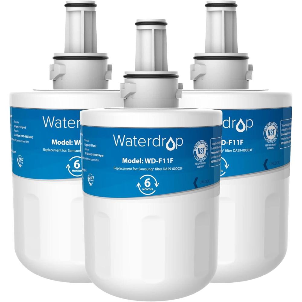 image:imageWaterdrop DA2900003F Filtre Eau du RfrigrateurRemplacement pour Samsung Aqua Pure Plus DA2900003F HAFIN1 DA2900003A DA2900003B DA6100159A DA9706317A Forfait Peut Varier 23
