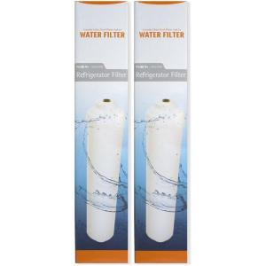 2 filtres à eau externes pour réfrigérateur compatible avec Samsung DA29-10105J HAFEX/EXP, LG 5231JA2010B, Whirlpool USC100