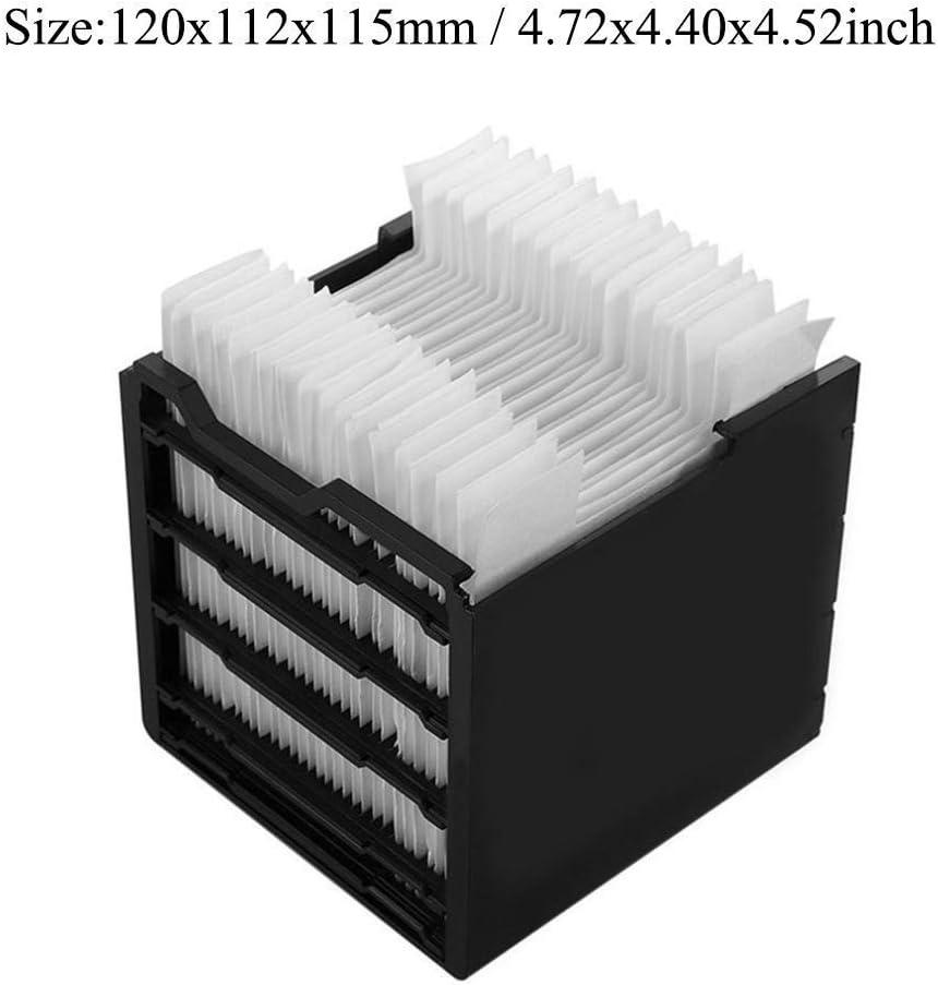image:imageJiusion Filtre de Remplacement Compatible avec Le Refroidisseur dair Personnel Air Filtre de Remplacement Spcial Compatible avec Le Refroidisseur dair USB Air CoolerNoir