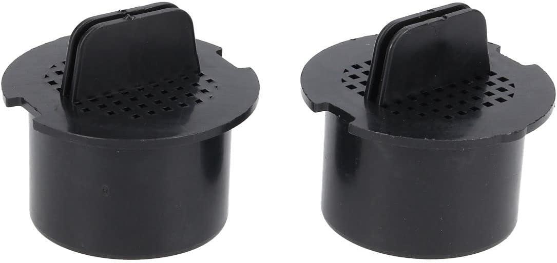 image:imageWF090 Lot de 2 filtres charbon actif 51 mm Pour cave vin Compatible avec Liebherr 7433243 Bosch Siemens 00467217 467217 Miele 9447051