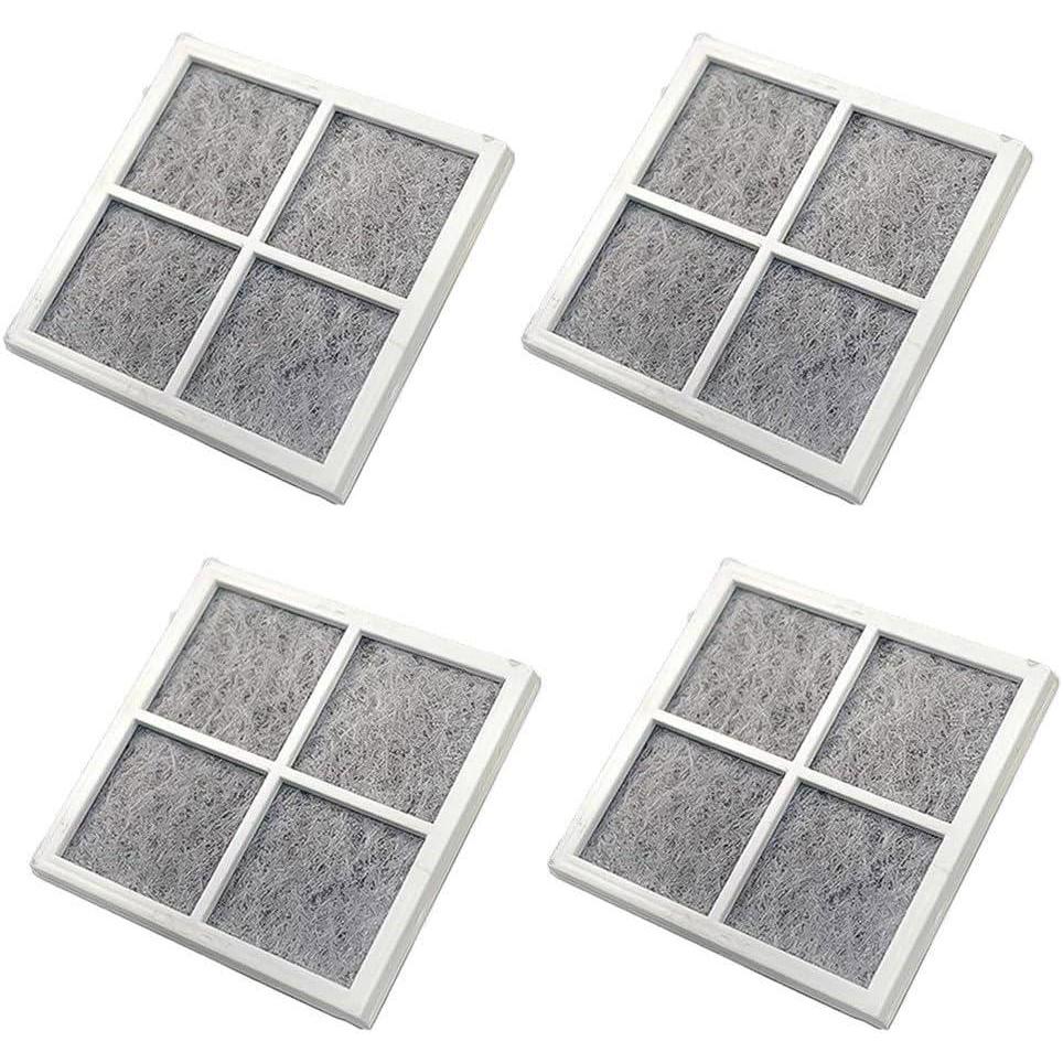 image:imageLot de 4 filtres air charbon actif LG LT120F pour retrait de rfrigrateur et air amlior avec technologie HEPA