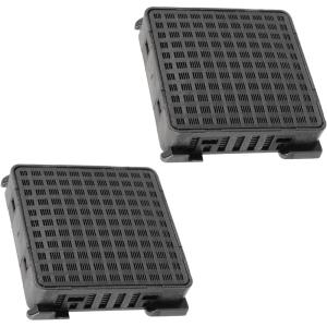 2 Filtre à Charbon Actif pour Réfrigérateur Liebherr, Filtre à Air Frais Compatible avec 9096989 9882460 988246000 et 7440021-00