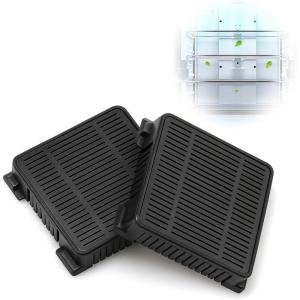 2 Pcs Filtres Fresh Air, Compatibles avec Liebherr Réfrigérateurs 9096989 9882460 988246000, Filtre à Charbon Actif de Rechange 7440021-00 pour Réfrigérateurs avec Filtres Purificateur d’Air