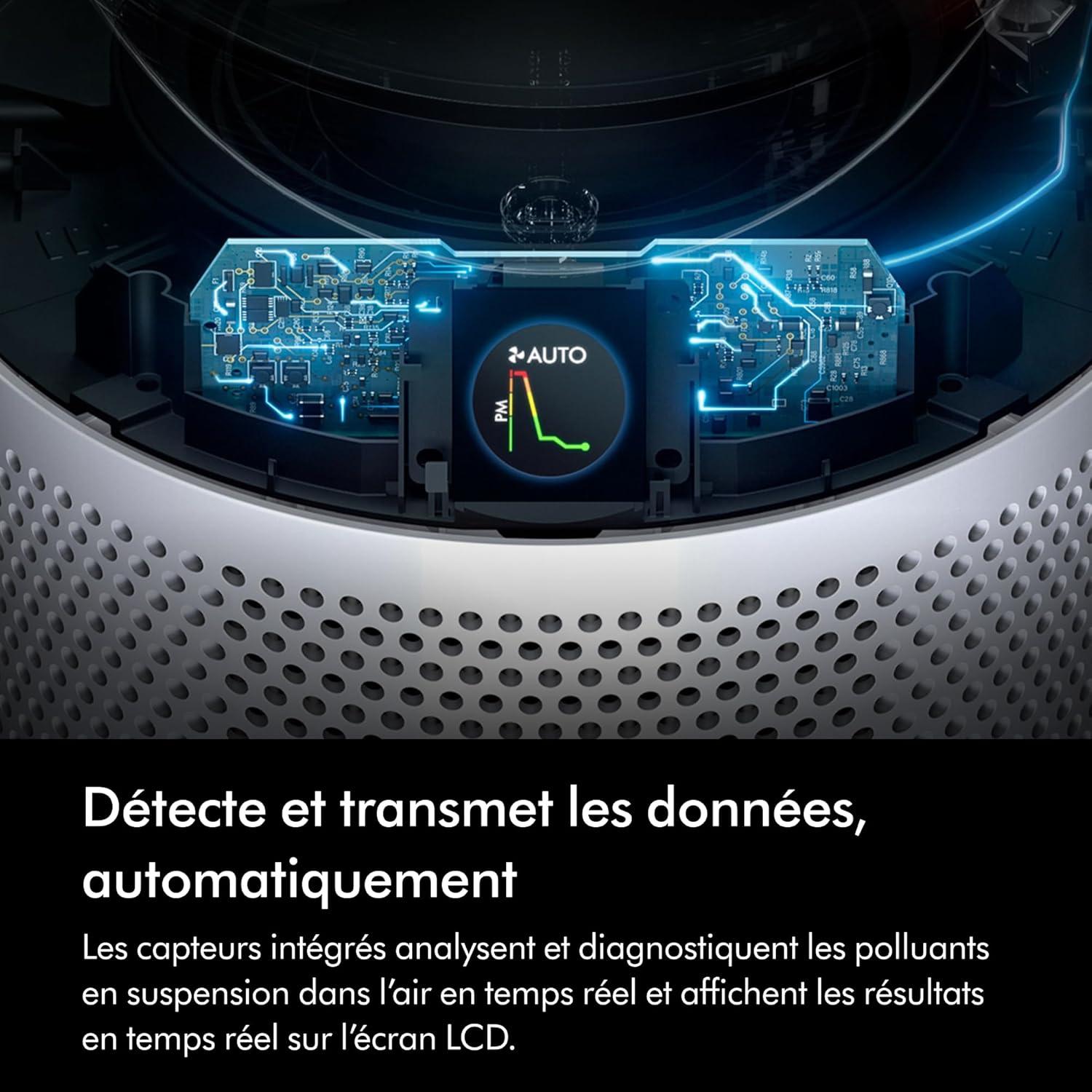 image:imageDyson Purifier Cool Gen1 Purificateur dair et ventilateur TP10 purification puissante flux dair rafrachissant BlancTP10 Dyson