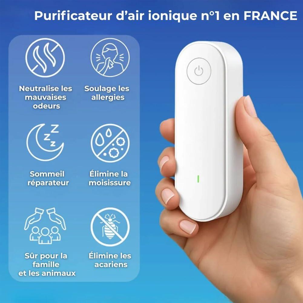 image:imageHarmonia Divine Purificateur Dair Purificateur Dair Ionique limination Silencieuse Des Odeurs et Filtre Particules Pour Cuisine Chambre Salon Garage Salle de Bain Pour Animaux5Pcs3pcs