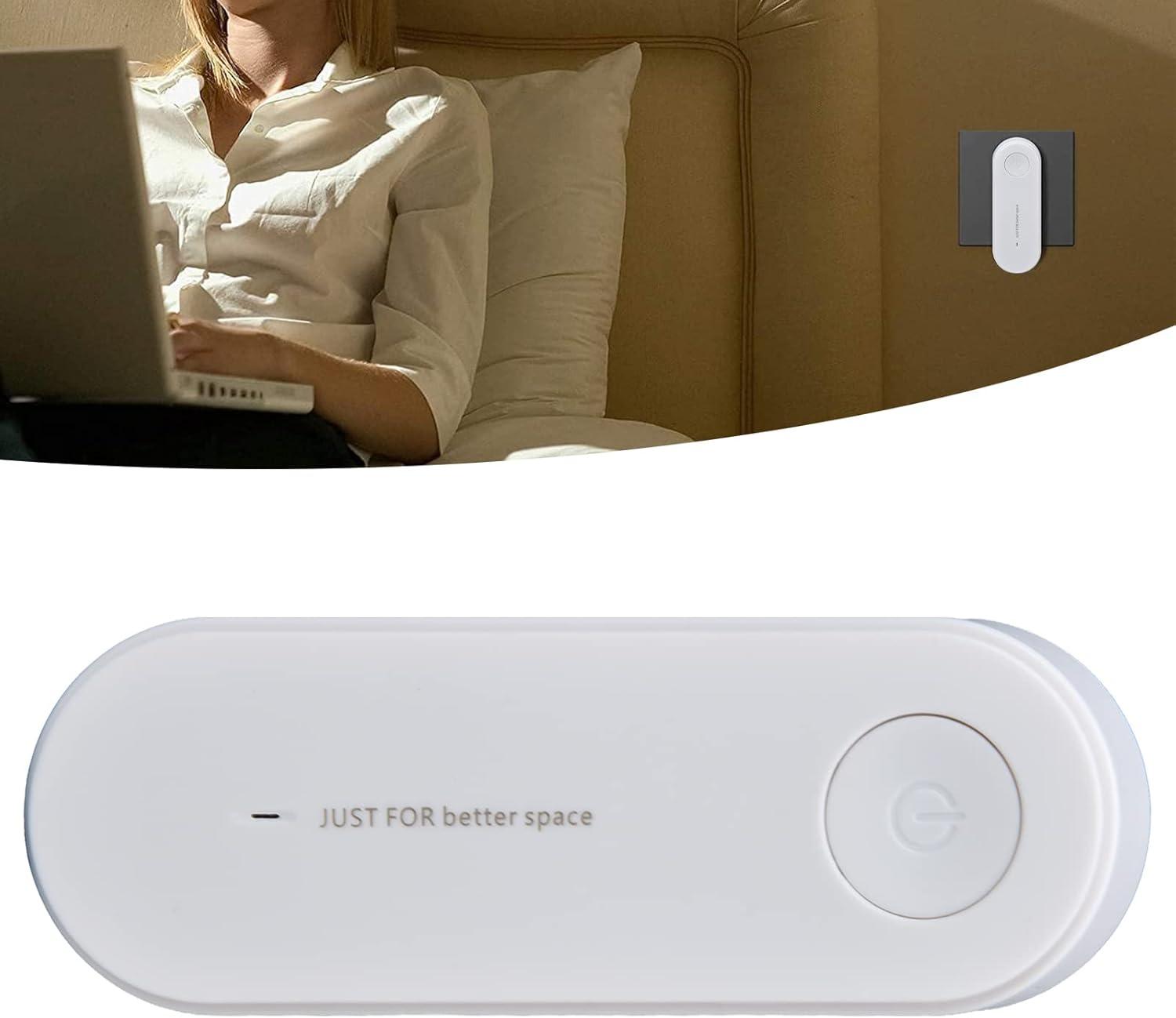 image:imageaqxreight Purificateurs dair 20 Millions Dions Ngatifs Dsodorisation de la Maison Formaldhyde Odeur de Fume PM25 Chambre Coucher AC90240V Prise UE 100 240VWHITE