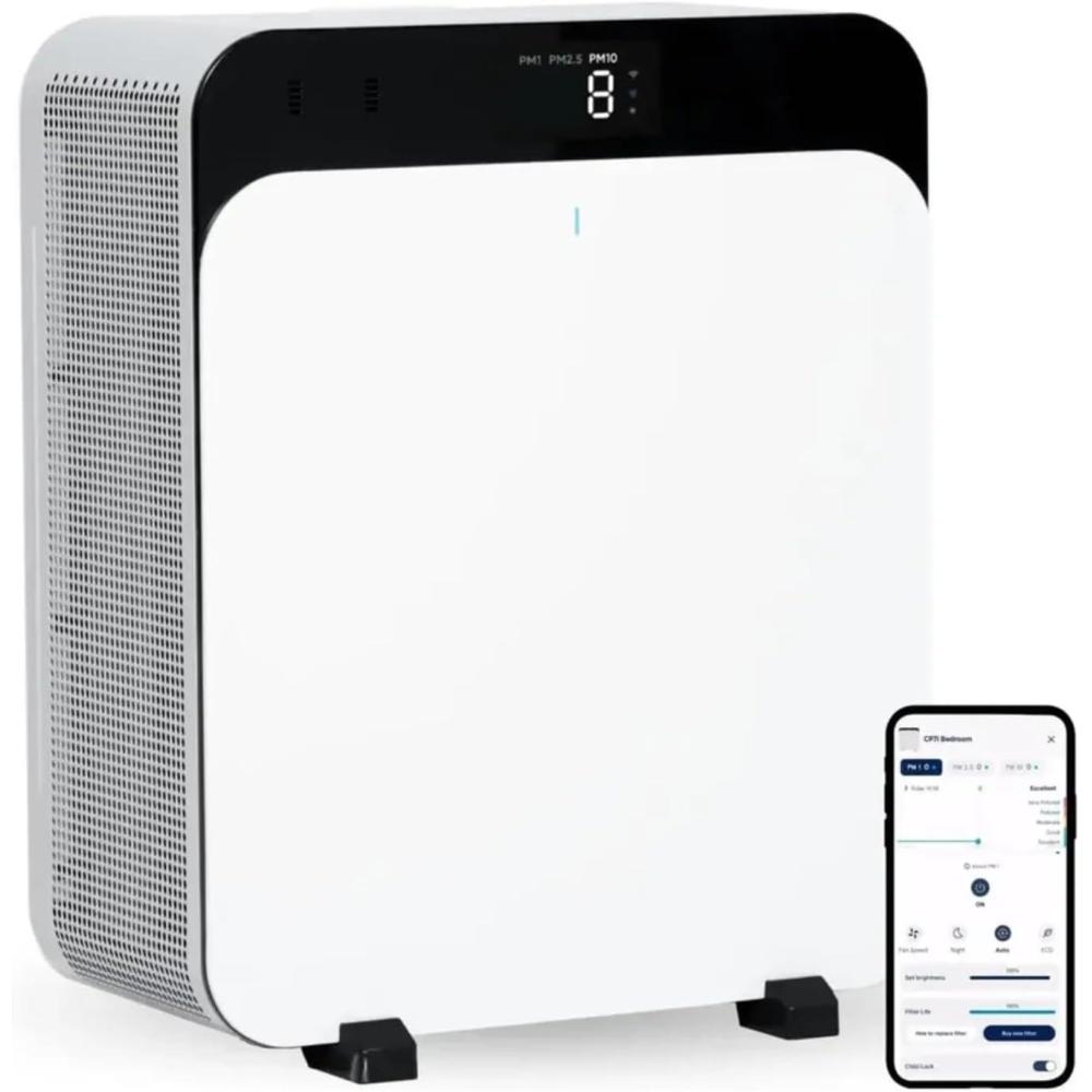 image:imageBLUEAIR Purificateur dair Premium pour pices jusqu 131 m idal pour les allergnes danimaux les virus les bactries et les grands espaces Classic Pro CP7iPurificateur dair Classic Pro