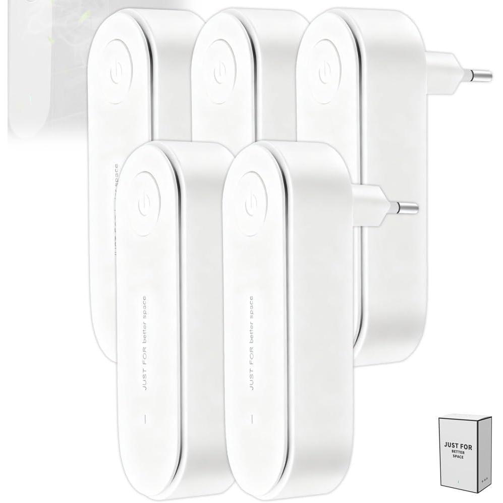 image:imageHarmonia Divine Purificateur Dair Purificateur Dair Ionique limination Silencieuse Des Odeurs et Filtre Particules Pour Cuisine Chambre Salon Garage Salle de Bain Pour Animaux5Pcs5pcs