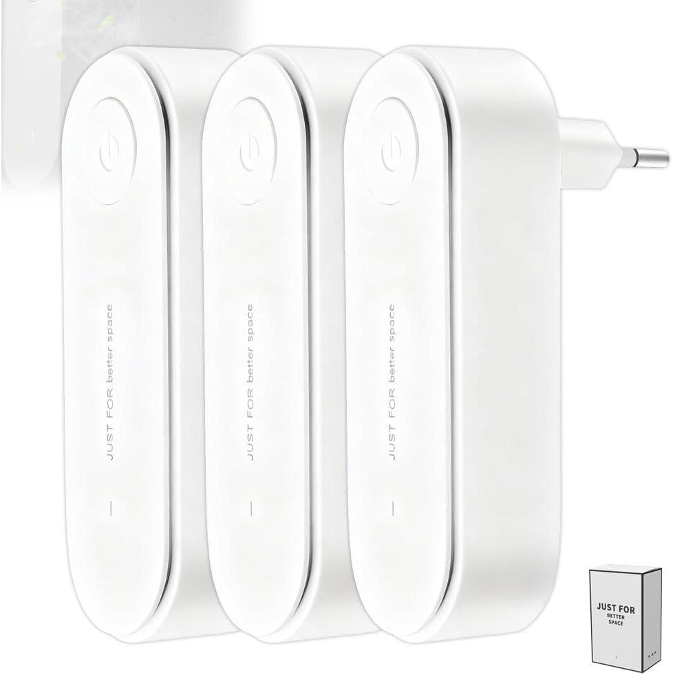 image:imageHarmonia Divine Purificateur Dair Purificateur Dair Ionique limination Silencieuse Des Odeurs et Filtre Particules Pour Cuisine Chambre Salon Garage Salle de Bain Pour Animaux5Pcs3pcs