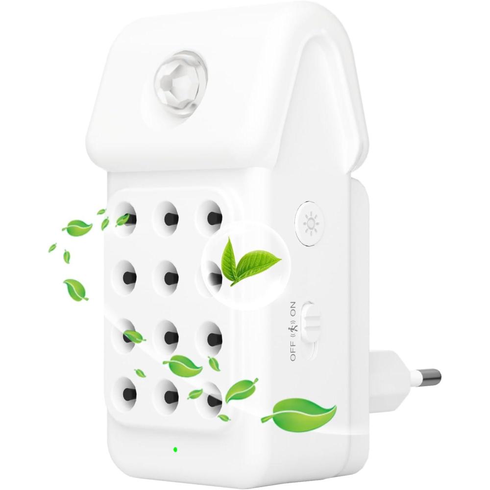 image:imagePurificateur dAir 1Pcs Dayear Plugin Negative Ion Purifier avec Capteur de Mouvement Mini Air Purifier Purificateur Ioniseur dAir pour ChambreMaisonSalonChambre dAnimaux