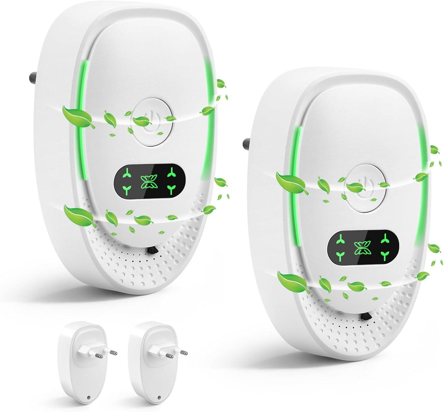 image:imagePurificateur dair Purificateur dAir IonisatorPurificateur dair Plug In Pack de 4Mini ioniseur portable pour la maisonPurificateur dair ions ngatifs enfichables pour bureauchambresalle de