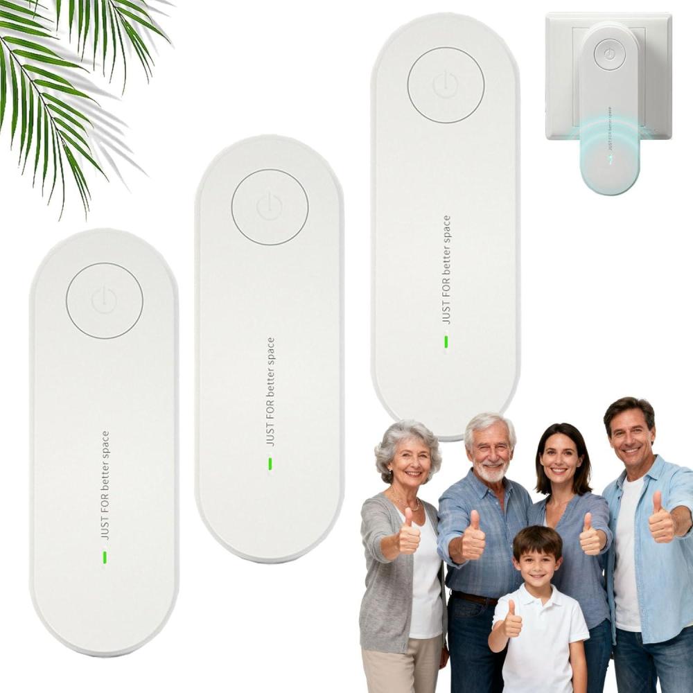 image:imageEclora Purificateur dair Eclora Scariens Limine Les Odeurs Et Les Polluants Convient Aux Chambres Toilettes Placards Et Salles Pour Animaux 3pcs3pcs