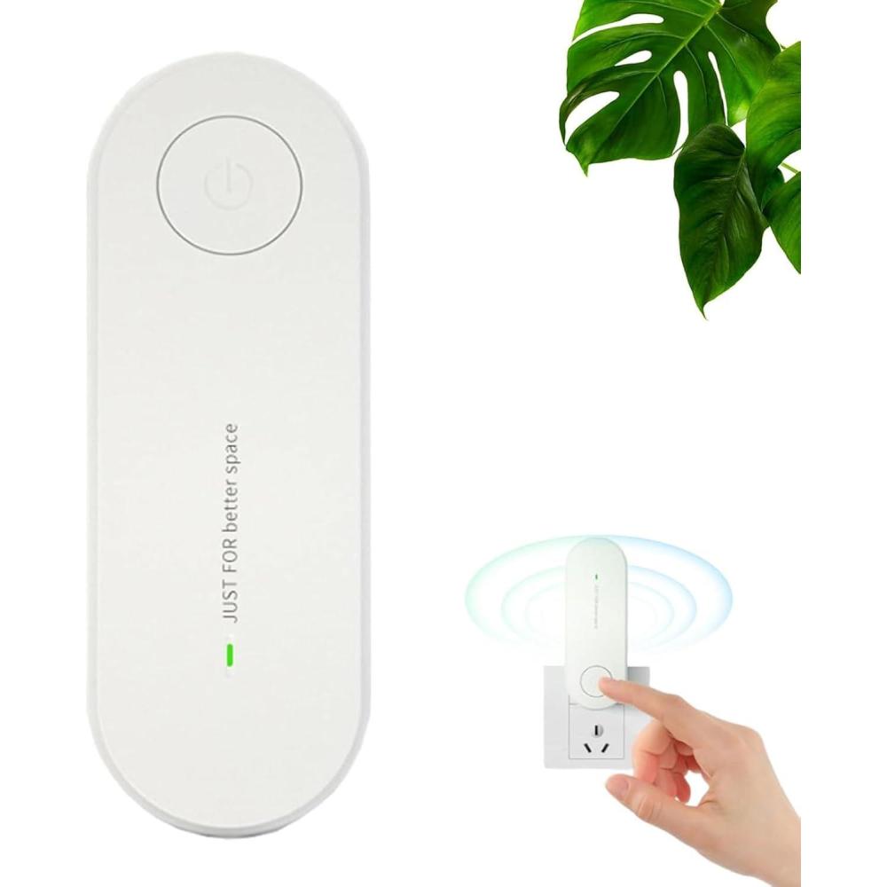 image:imageHarmonia Divine Purificateur dAir Ionique Ngatif 2026 Plugin limine les Odeurs et Polluants UltraSilencieux Sans Filtre Pour Chambres Toilettes Placards Salle des Animaux et Bureau 3 PCS1 Pcs