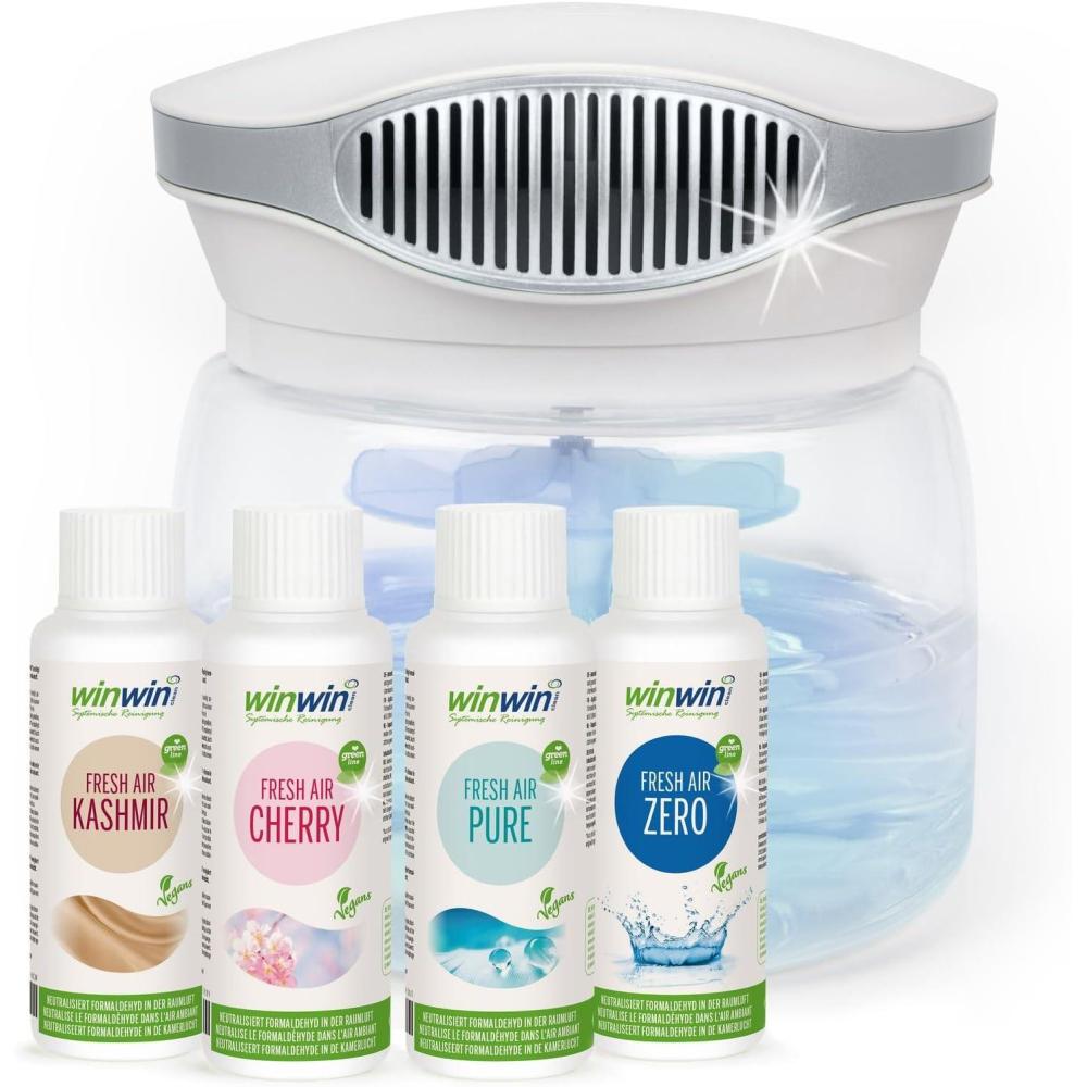 image:imagewinwinCLEAN Master Bowl 40 I Purificateur dAir Intrieur avec Filtre Eau limine 9997 de Pollen Poussire amp Odeurs Air Purifier pour Chambre Bb Bureau 80m Vegan
