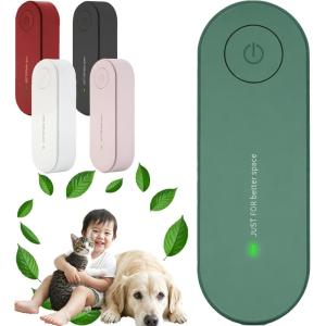 2026 Purificateur d&rsquo;Air Ionique Négatif Sans Filtre – Ioniseur d&rsquo;Air Silencieux – Éliminateur d&rsquo;Odeurs d&rsquo;Animaux et Poussière – pour Chambre, Salon, Cuisine – Compact Plug-in sans Ozone (6, Blanc)(Vert)