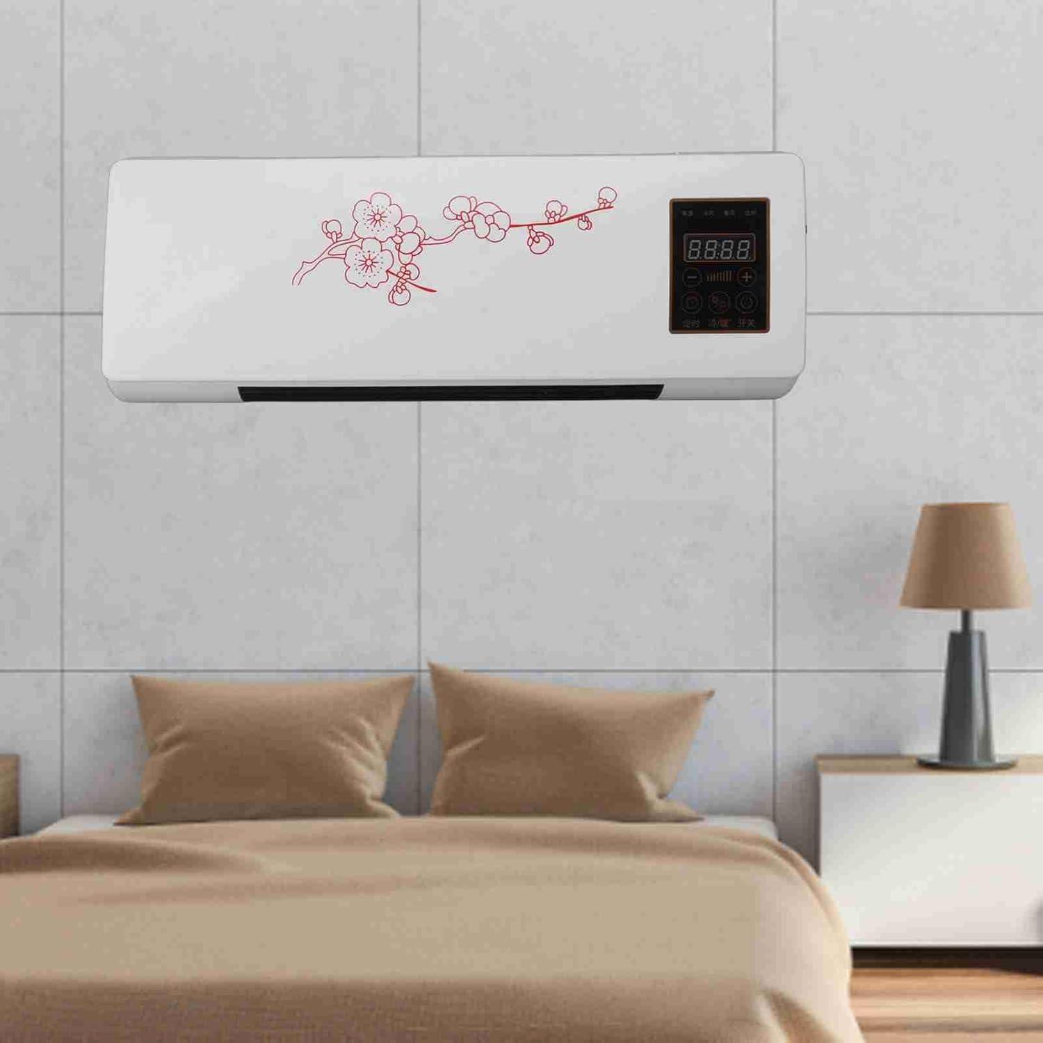 image:imageAramox Climatiseur Polyvalent Prise UE 220 V Refroidisseur Dair Mural Portable Faible Bruit avec Tlcommande pour Salle de Bain Chambre Coucher