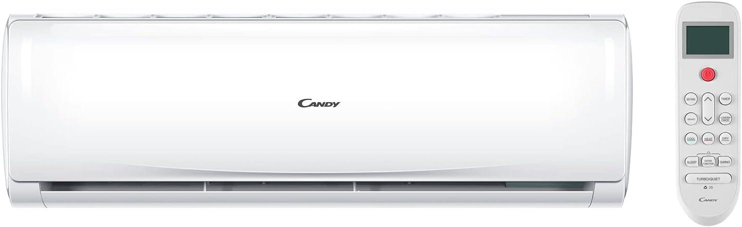 image:imageCandy Climatiseur Smart Linea Pura 9000 Btu 19 dBA pompe chaleur air chaud autonettoyage contrle distant9000 Btu