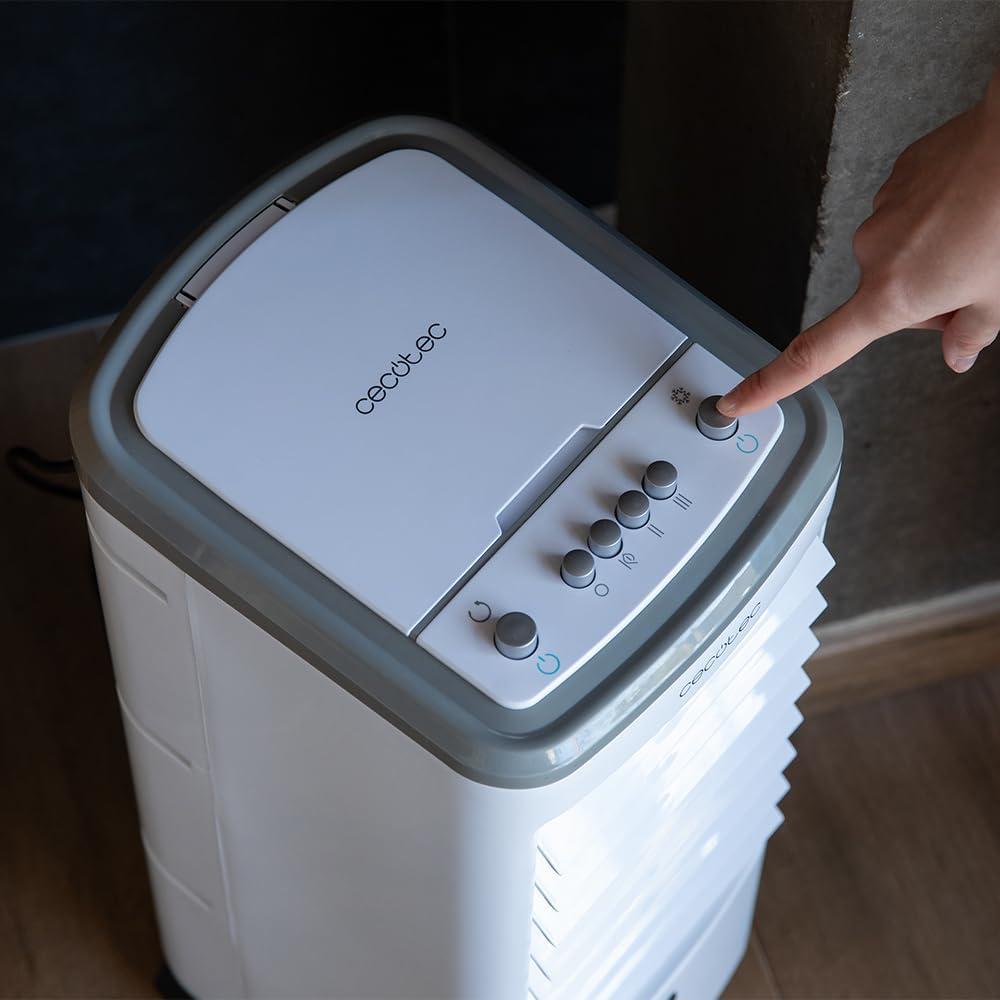 image:imageCecotec Refroidisseur vaporation EnergySilence 3500 Cool Compact 65 W Rservoir 35 L 3 Vitesses Oscillation 70 Roulettes Multidirectionnelles 2 Refroidisseurs Inclus3 5 L