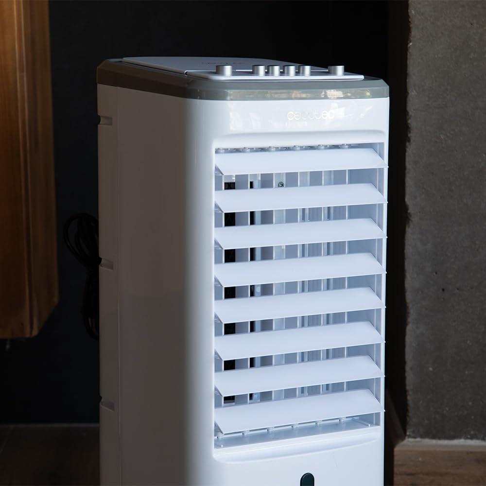 image:imageCecotec Refroidisseur vaporation EnergySilence 3500 Cool Compact 65 W Rservoir 35 L 3 Vitesses Oscillation 70 Roulettes Multidirectionnelles 2 Refroidisseurs Inclus3 5 L