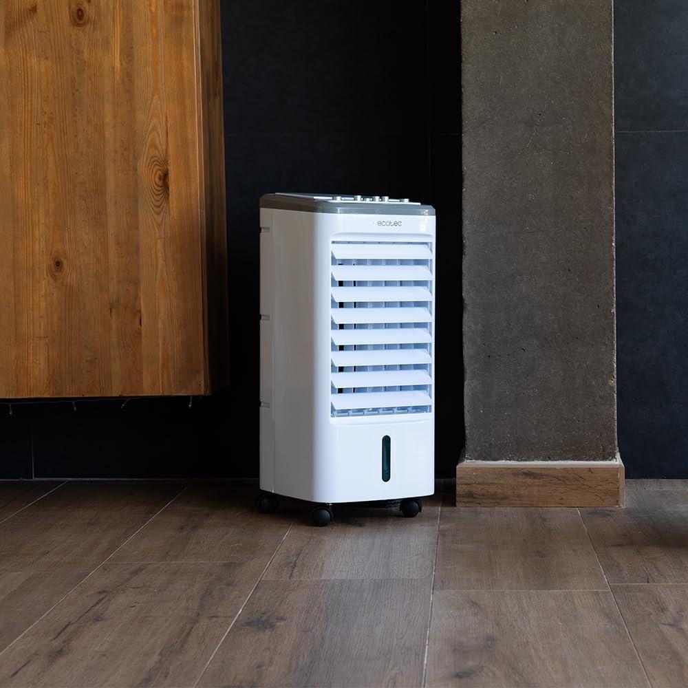 image:imageCecotec Refroidisseur vaporation EnergySilence 3500 Cool Compact 65 W Rservoir 35 L 3 Vitesses Oscillation 70 Roulettes Multidirectionnelles 2 Refroidisseurs Inclus3 5 L