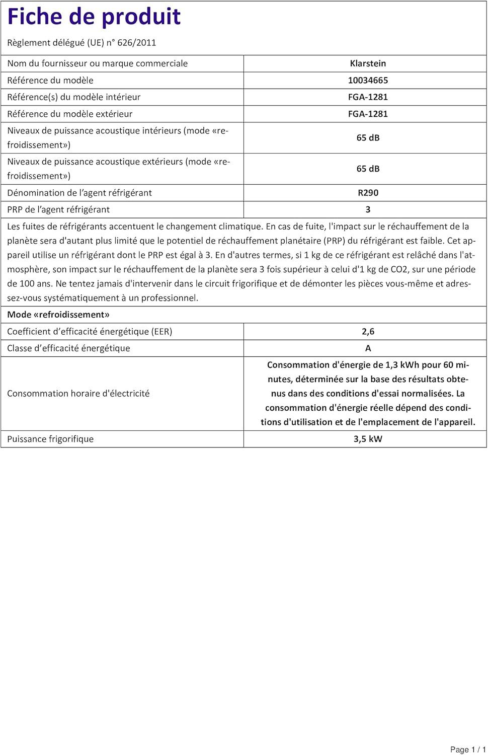 image:imageKlarstein Climatiseur Mobile Silencieux Smart Climatisation Portable 5 en 1 Mini Clim Purificateur et Elimination Odeurs Dshumidificateur dAir Mode Nuit Faible Conso 12K BTU ClimatiseursAnthracite
