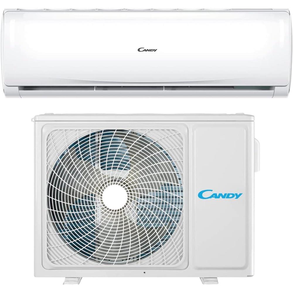 image:imageCandy Climatiseur Smart Linea Pura 9000 Btu 19 dBA pompe chaleur air chaud autonettoyage contrle distant18000 Btu