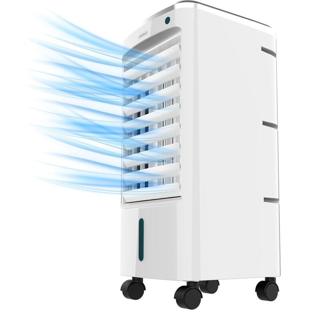 image:imageCecotec Refroidisseur vaporation EnergySilence 3500 Cool Compact 65 W Rservoir 35 L 3 Vitesses Oscillation 70 Roulettes Multidirectionnelles 2 Refroidisseurs Inclus3 5 L