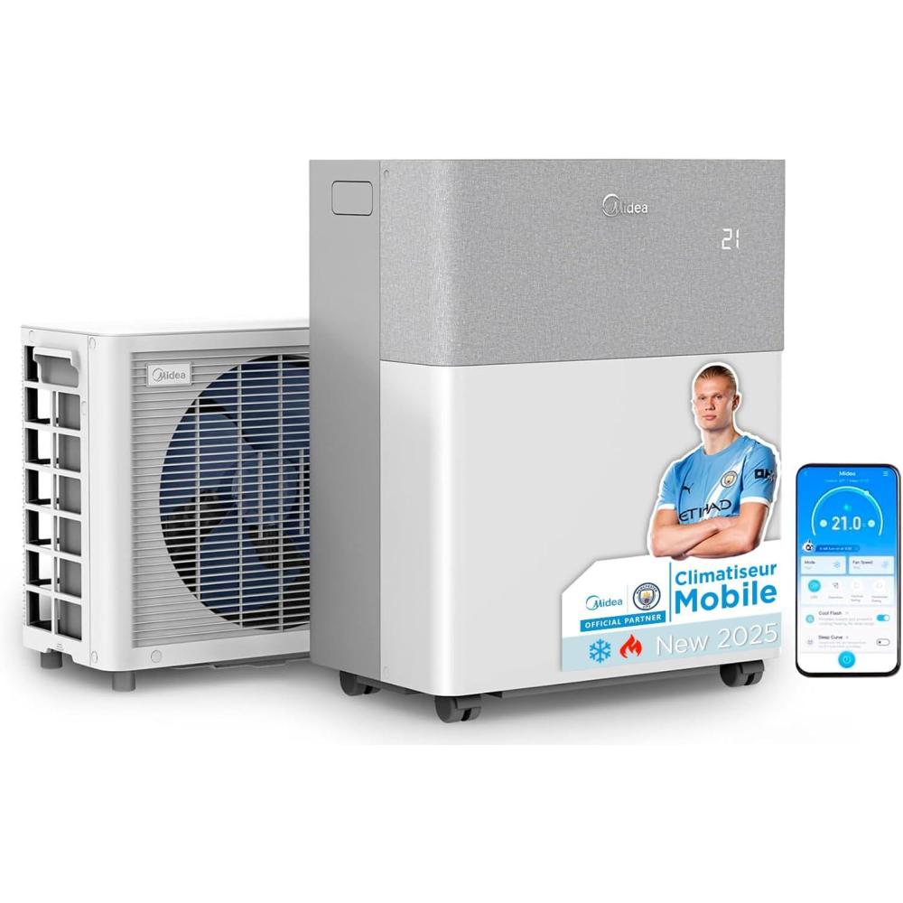 image:imageMIDEA Climatiseurs de fentre 6000 btu12000 BTU