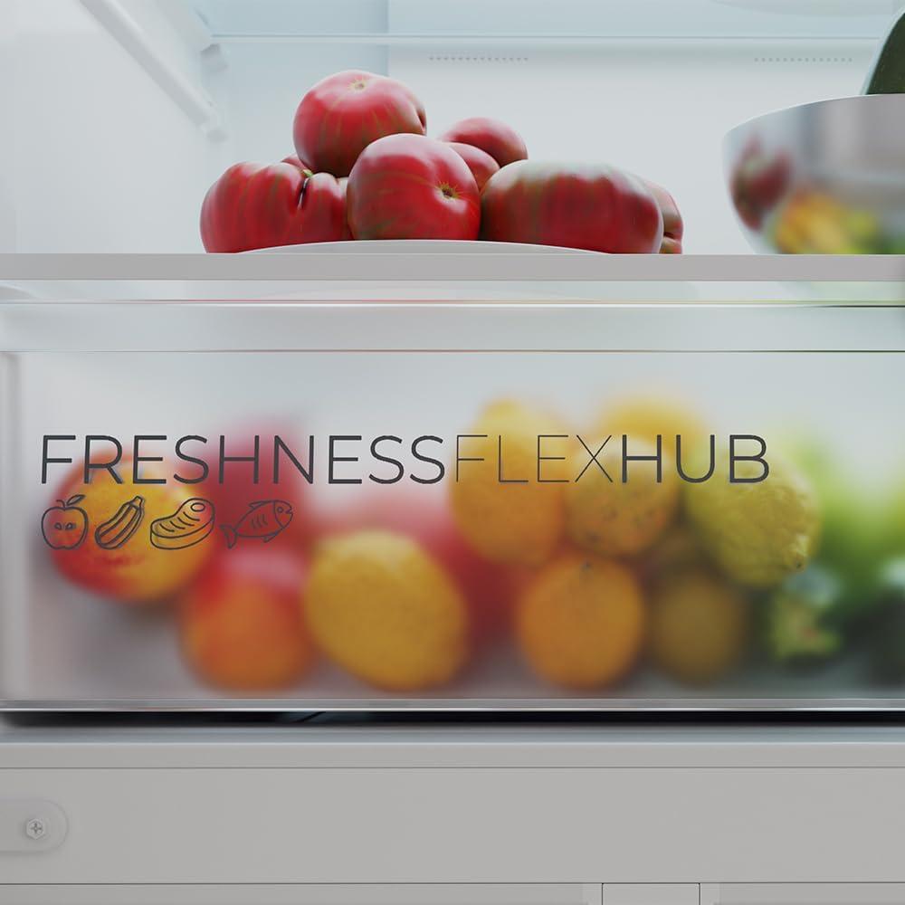 image:imageCecotec Rfrigrateur 4 Portes Total No Frost Bolero CoolMarket 4D 394 Inox E394 Litres Hauteur 170 cm et 70 cm Largeur Tiroir Temprature Variable Compresseur Inverter ATT AntibactrienInox