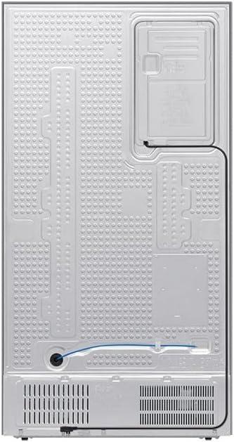 image:imageSamsung RS70F64KETEF Rfrigrateur amricain 640L SidebySide inox Platinum distributeur eauglaons WiFi Froid ventil