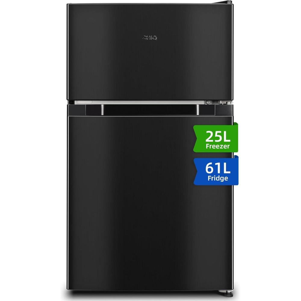 image:imageCHIQ CBM159LEBD Rfrigrateur conglateur bas157 litres 109 48 Low Frost Faible bruit Refroidissement rapide Faible emcombrement86 L