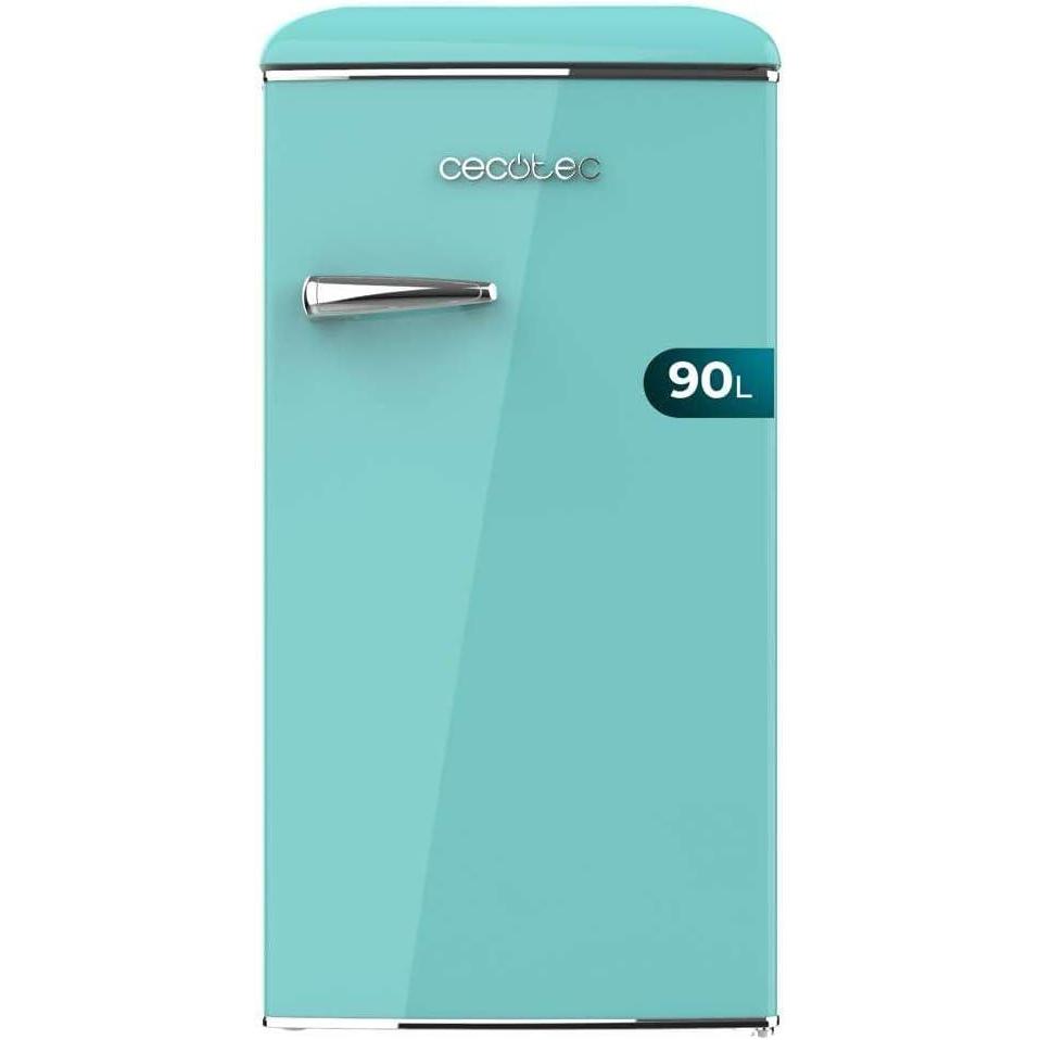 image:imageCecotec Mini Frigo Rfrigrateur Rtro Bolero CoolMarket TT Origin 110 Noir E Mini Frigo Rtro avec une capacit de 110L Classe E Icebox LED intrieur Poigne Chrome Plateaux en VerreVert