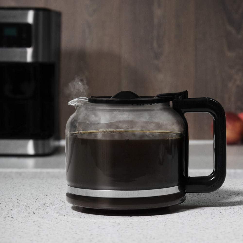 image:imageCecotec Cafetire Filtre Coffee 56 Time 800W de Puissance Programmez votre caf Inox cran LCD Bec Antigoutte Capacit 13L pour 12 Tasses Arrt Automatique Rservoir avec fentre12 Tazas Programable