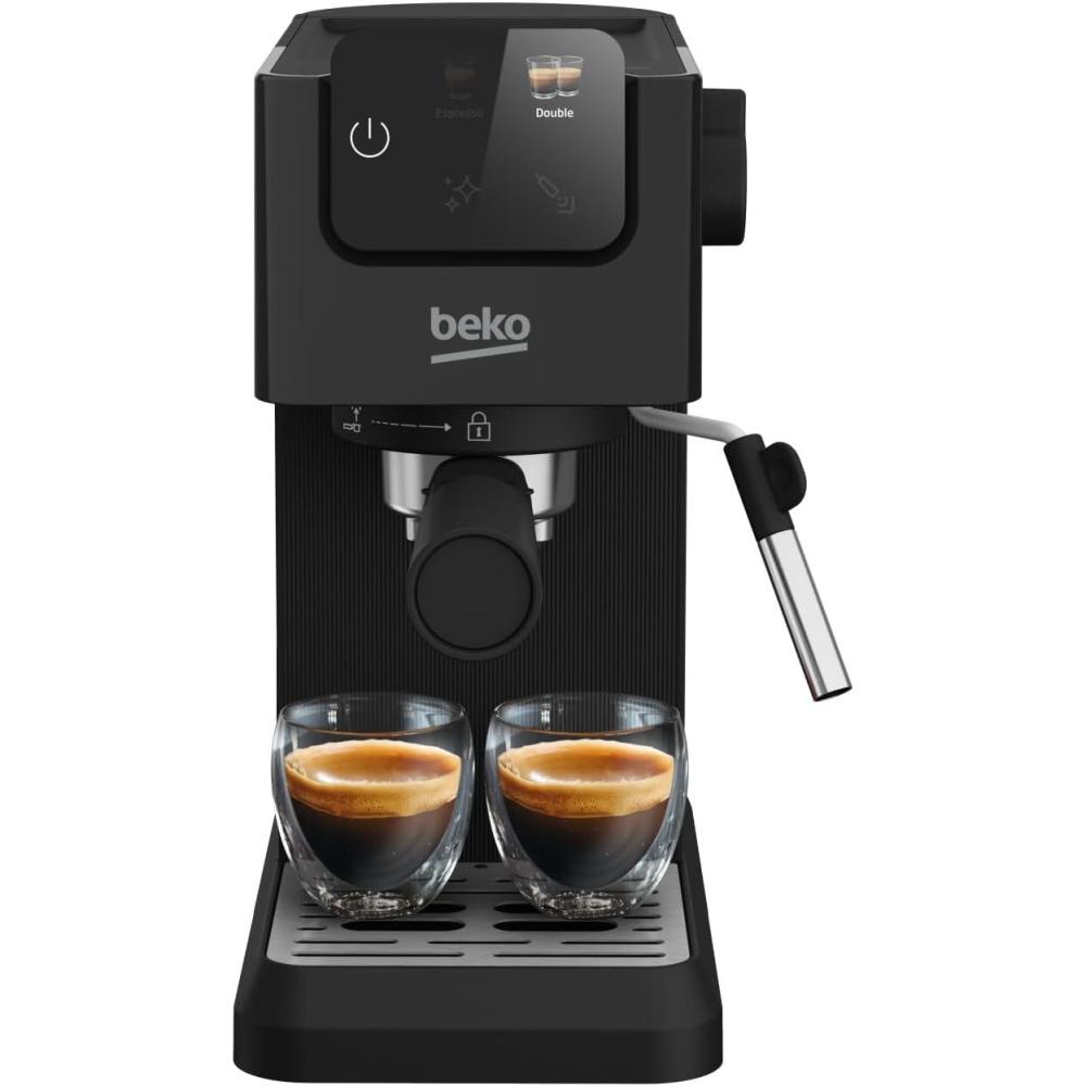 image:imageBEKO Machine Expresso manuelle avec buse vapeur Noir