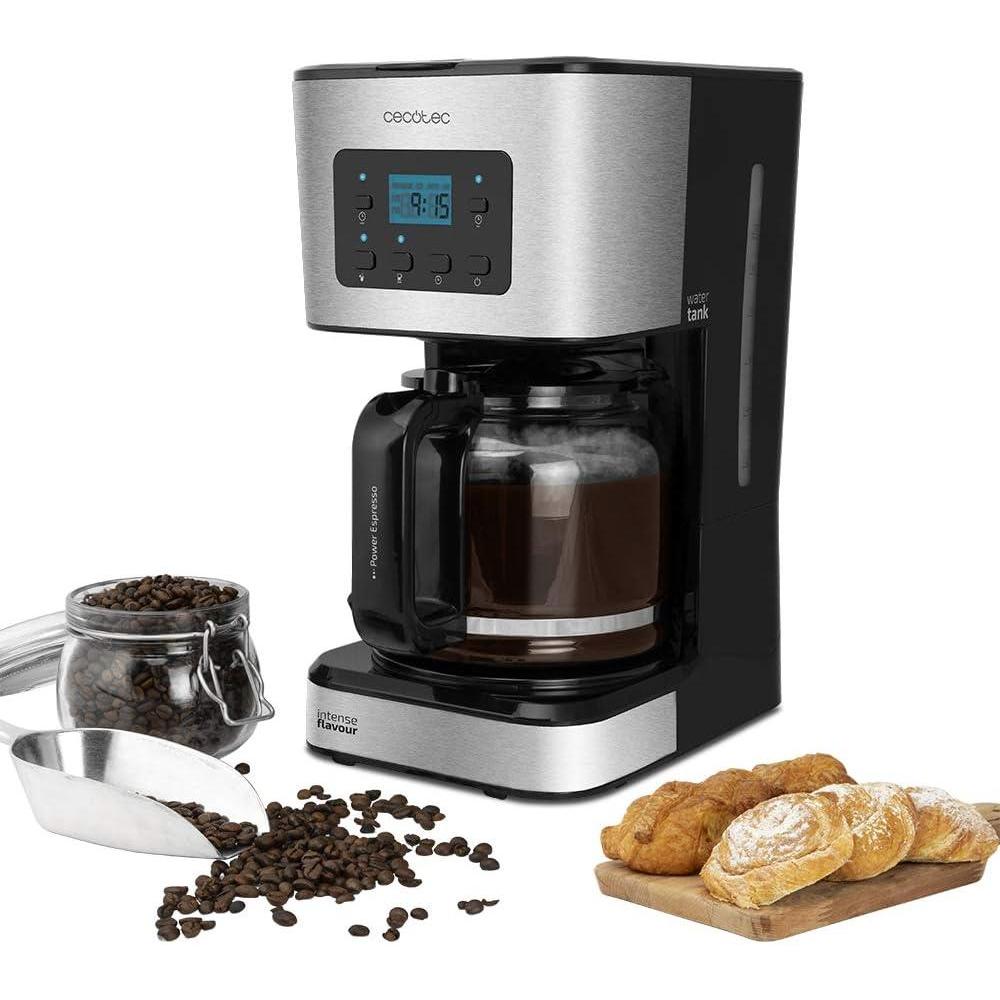 image:imageCecotec Cafetire Filtre Coffee 56 Time 800W de Puissance Programmez votre caf Inox cran LCD Bec Antigoutte Capacit 13L pour 12 Tasses Arrt Automatique Rservoir avec fentre12 Tazas Programable