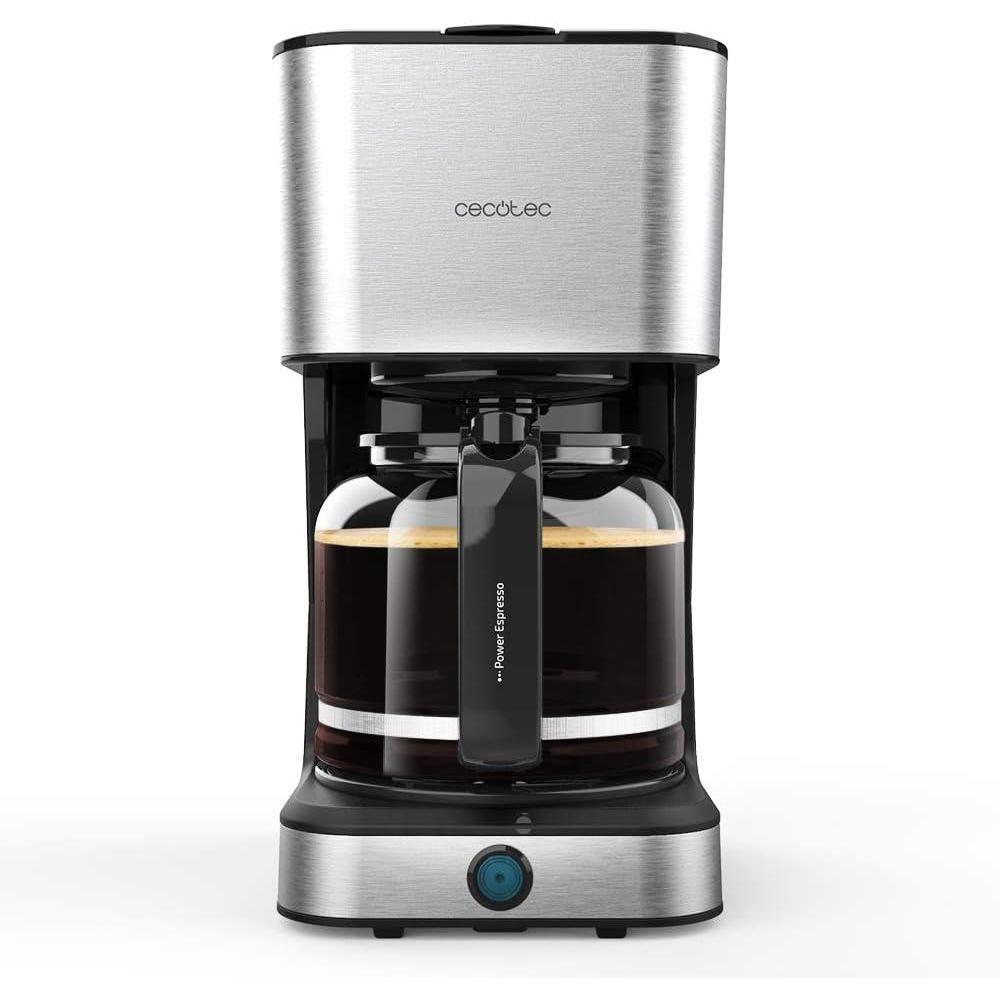 image:imageCecotec Cafetire Filtre Coffee 56 Time 800W de Puissance Programmez votre caf Inox cran LCD Bec Antigoutte Capacit 13L pour 12 Tasses Arrt Automatique Rservoir avec fentre12 Tazas Mantiene Caliente