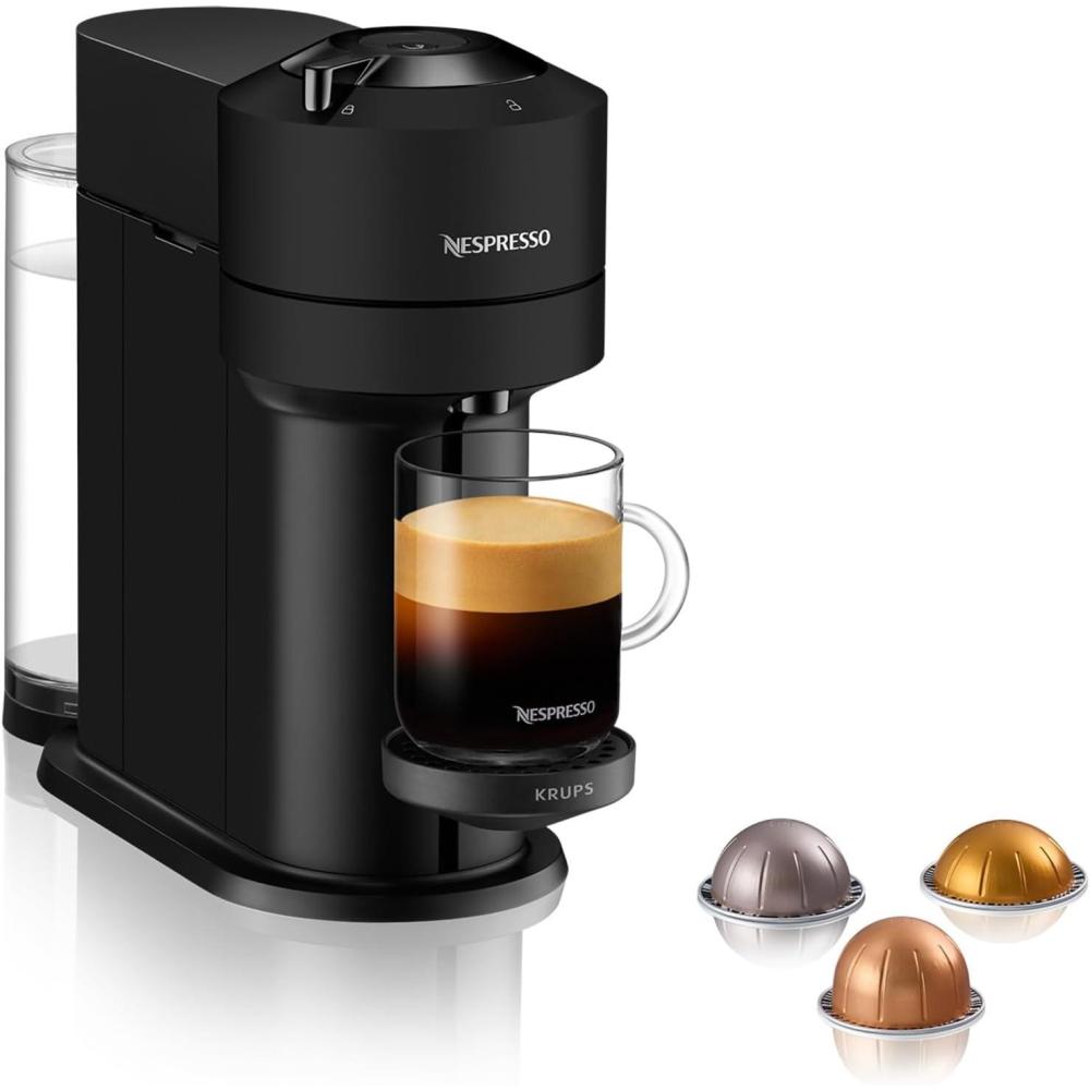image:imageMachine  Caf Nespresso Krups Vertuo Next Noir Mat Cafetire  Capsules YY4606FDNoir Mat
