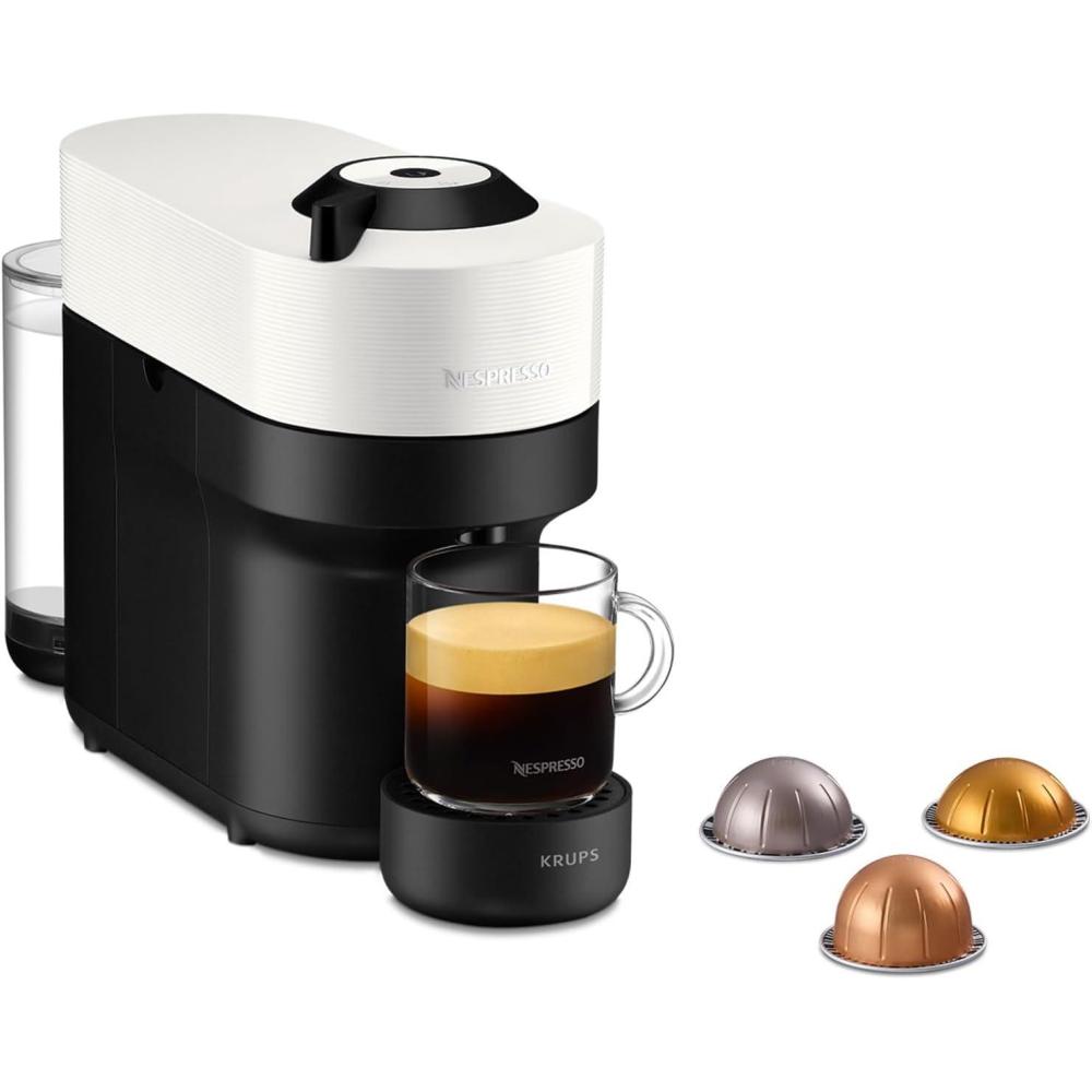 image:imageMachine Caf Nespresso Krups Vertuo POP Vert Cafetire Capsules YY4887FDBlanc