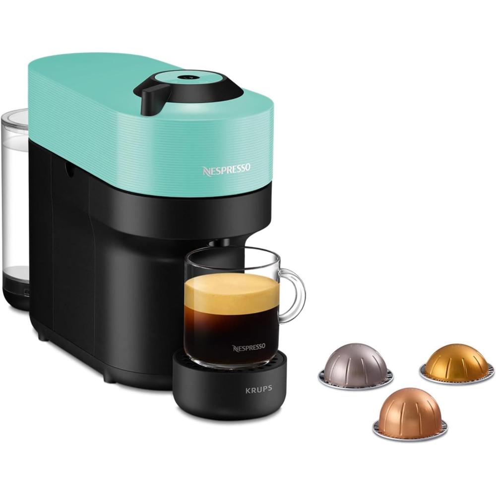 image:imageMachine Caf Nespresso Krups Vertuo POP Vert Cafetire Capsules YY4887FDVert Menthe