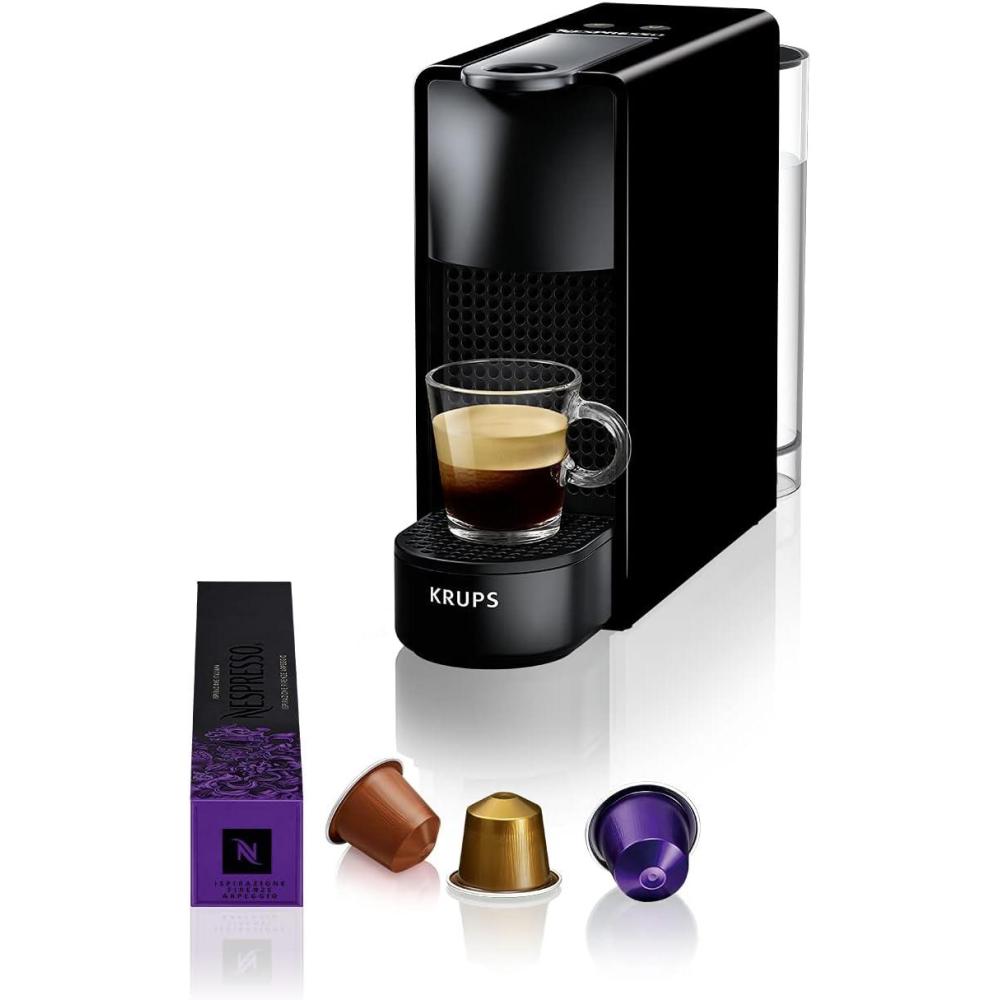 image:imageNespresso Machine  Caf Krups Essenza Mini Noir Cafetire  Capsules XN110810