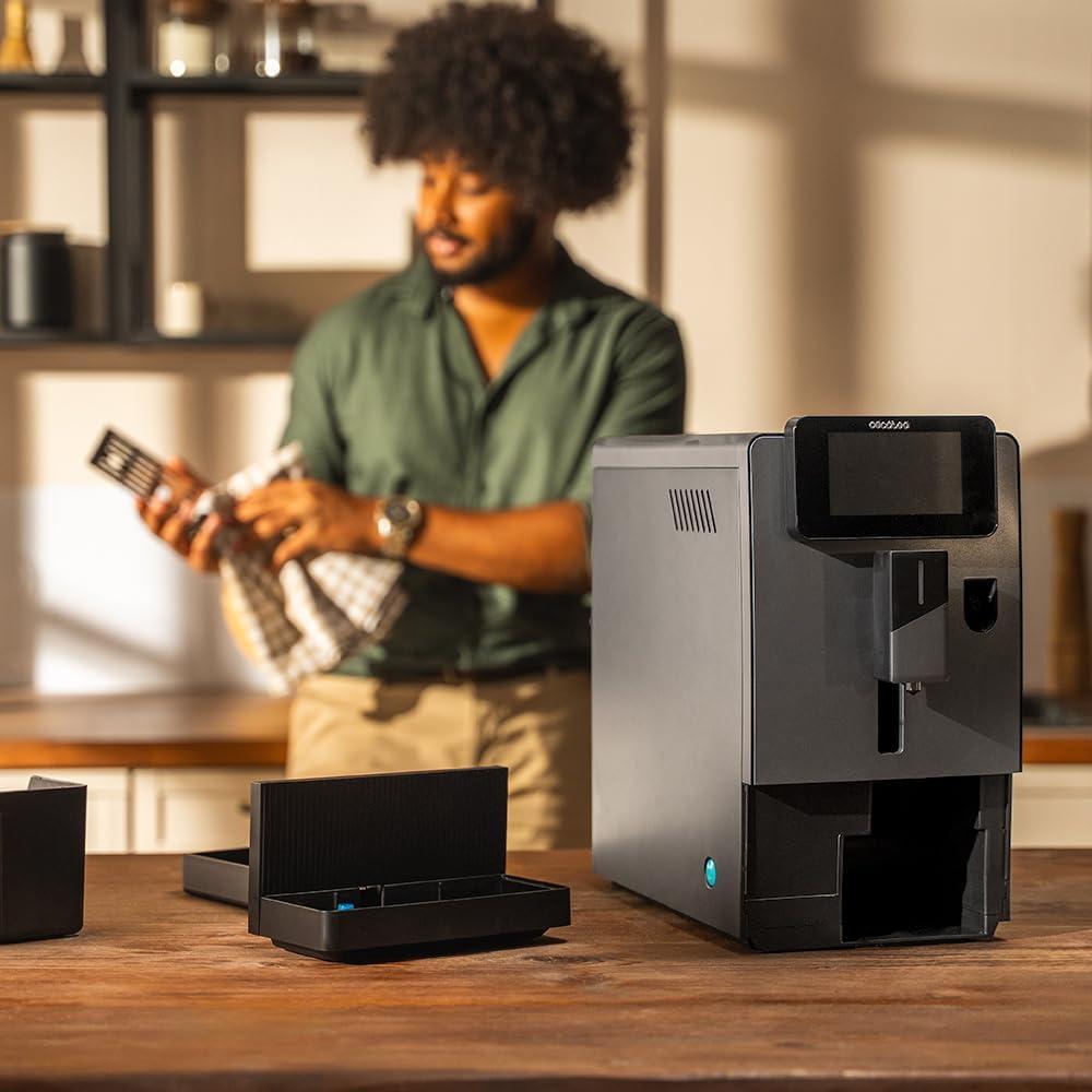 image:imageCecotec Machine Caf Expresso Superautomatique Cremmaet Latte Art 1500W 19 Bars Thermoblock 6 Boissons Rservoir de Caf 150g Moulin Conique AutoNettoyage Rservoir dEau 11L et Lait 400mlCremmaet Latte Touch