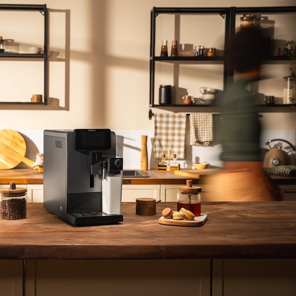 image:imageCecotec Machine Caf Expresso Superautomatique Cremmaet Latte Art 1500W 19 Bars Thermoblock 6 Boissons Rservoir de Caf 150g Moulin Conique AutoNettoyage Rservoir dEau 11L et Lait 400mlCremmaet Latte Touch