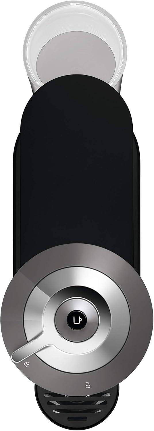 image:imageDeLonghi Nespresso Vertuo Next ENV120GY Machine Caf en Capsules Machine Caf Portion Unique 5 Tailles de Tasse Technologie Centrifusion Ensemble de Bienvenue Inclus Gris FoncGris et Aeroccino
