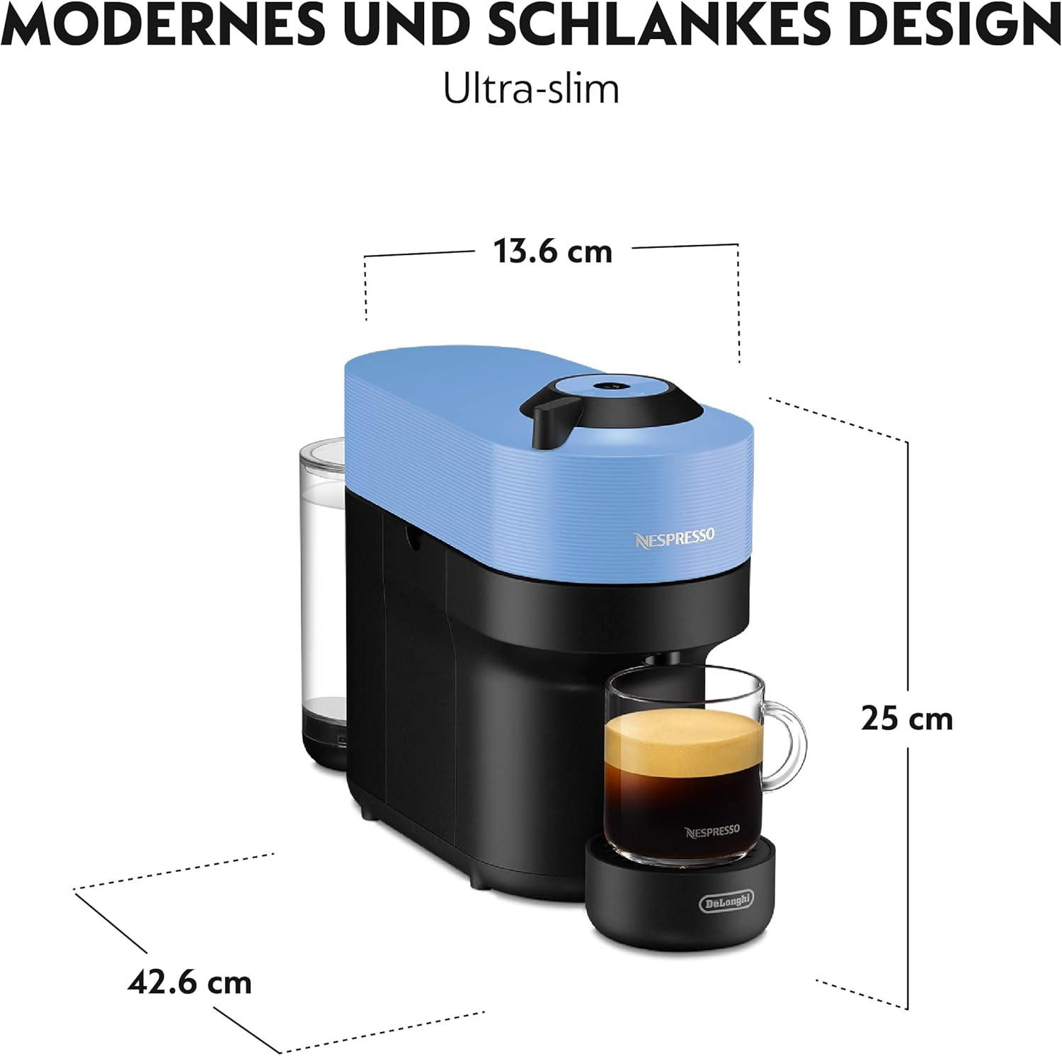 image:imageNespresso Machine caf Vertuo Pop Noir Delonghi ENV90BBleu