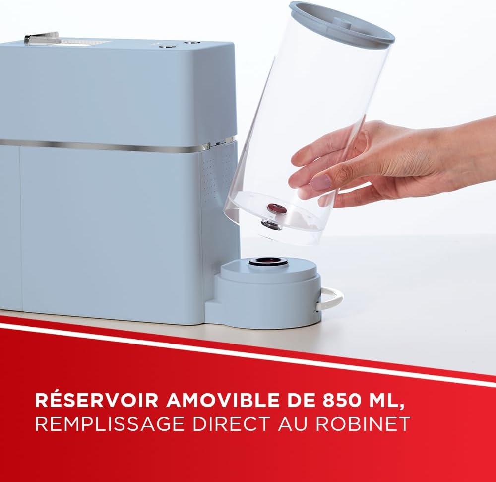 image:imagePolti Coffea S15B Machine Caf Espresso Compatible avec Dosettes ESE 44 mm Rservoir 085 L Temprature et Longueur Rglables Pression 19 Bars NoireBleu Clair